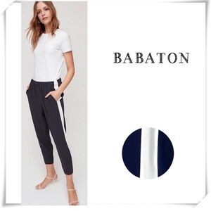 BABATON Dexter Side Stripe Trouser Pant - Size 8